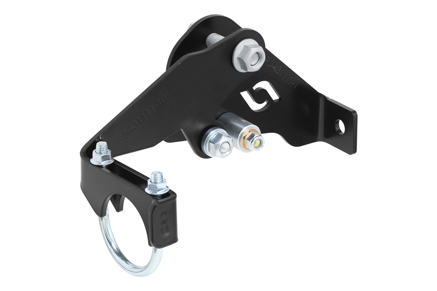 RockJock High Steer Front Trac Bar and Steering Stabilizer Shock Relocation Bracket (for JL/JT Trac Bar) - JK