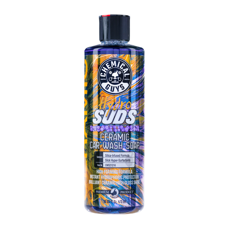 Chemical Guys HydroSuds High-Gloss Hyper Foaming S102 Ceramic Car Wash Soap - 16oz