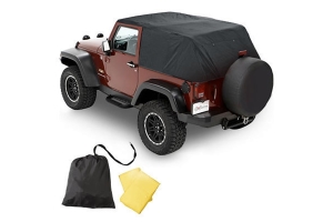 Bestop Emergency Soft Top, Black  - JK 2Dr