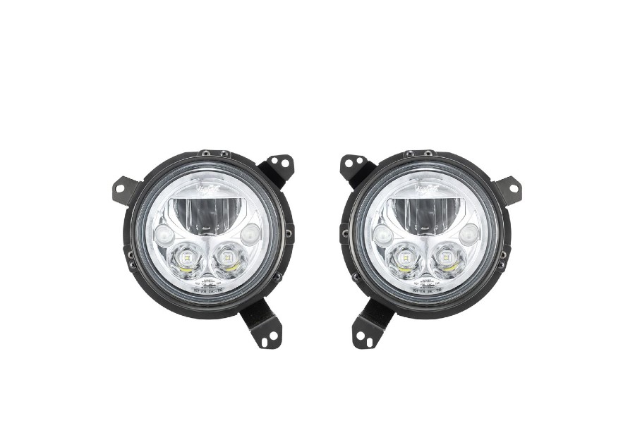 Vision X 7in  LED Headlight Kit- Chrome - JL/JT