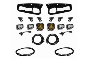 Baja Designs Amber SAE Fog Pocket Kit w/ Upfitter  - Bronco 2021+