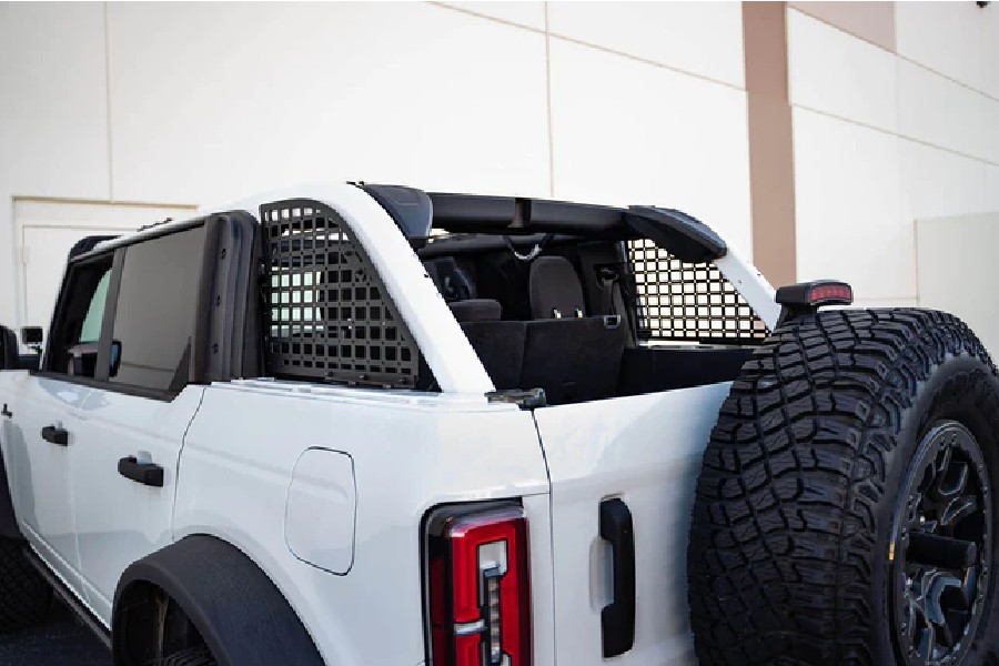 DV8 Offroad Rear Window Molle Panels - Bronco 2021+ 4dr