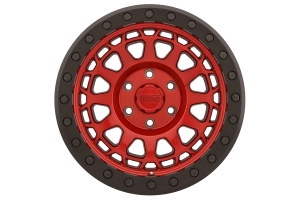 Black Rhino Primm Off Road Beadlock Wheel 17x85 5x5 Candy Red - Jeep