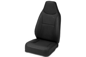 Comfort Seat Factory Replacementseat Black Crush Jeep CJ + Wrangler YJ TJ  year 76-02