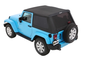 Bestop Trektop Slantback Soft Top - Black Diamond - JK 2dr