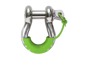 Daystar Pair Locking D-Ring Isolators, Fluorescent Green