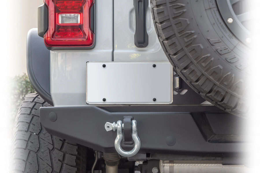 Turn Offroad License Plate Relocation Kit - JL