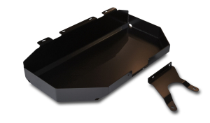 Poison Spyder Fuel Tank Skid Plate Steel Black - LJ/TJ