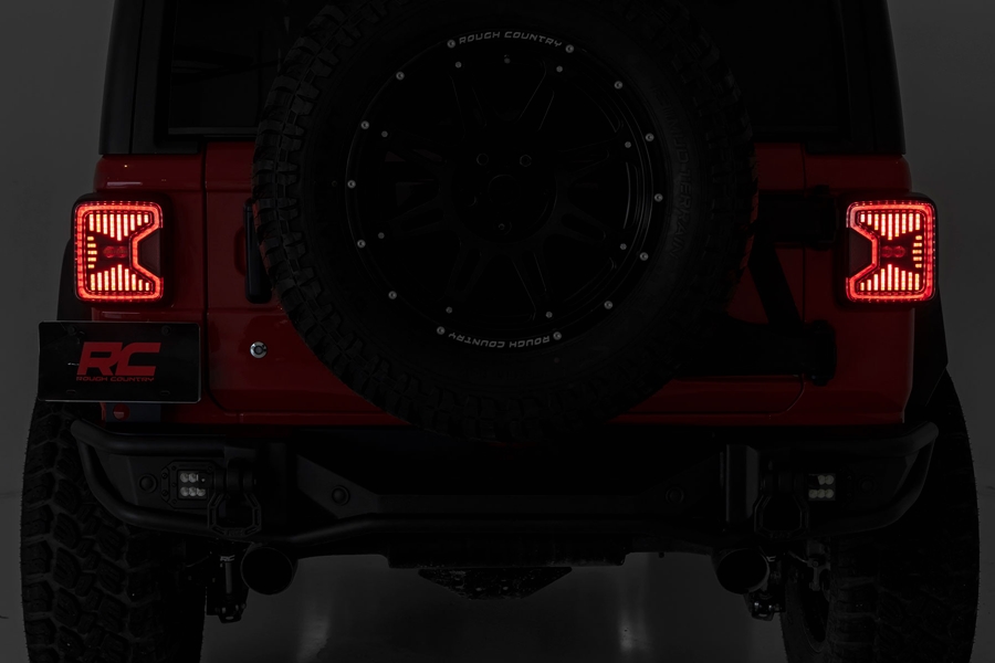 Rough Country LED Tail Lights - JL 