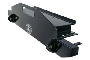 LOD Mid Width Front Winch Bumper Black Powder Coated - YJ