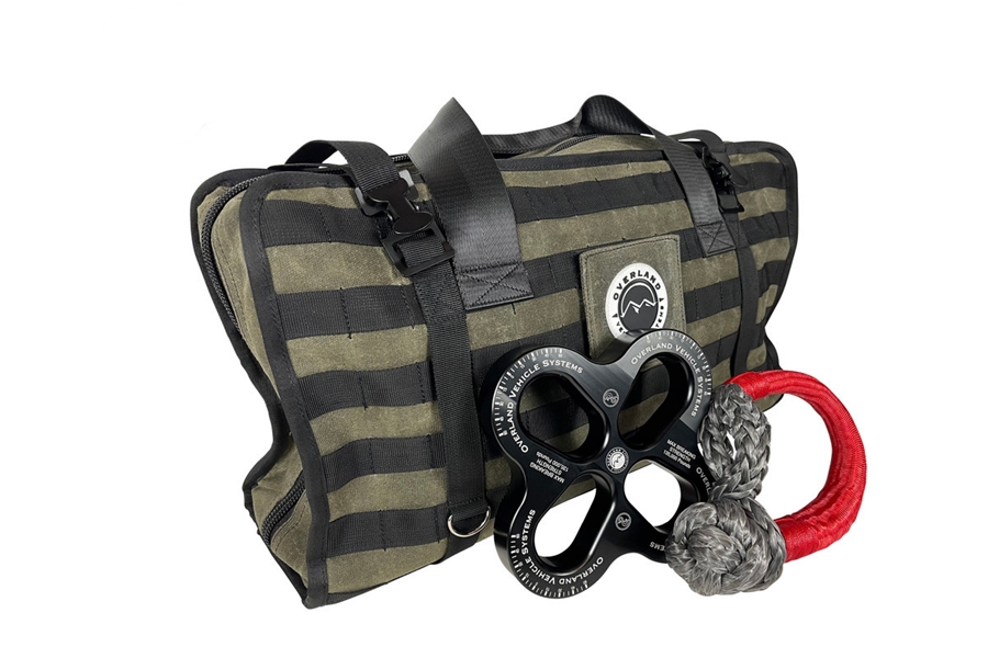 Overland Vehicle Systems Large Recovery Bag w/ Handle And Straps