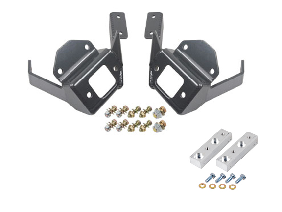 Synergy Manufacturing Rear Upper Shock Mount and Sway Bar Relocation Bracket - JK
