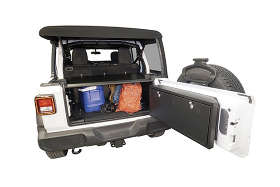 Tuffy Security Deck Enclosure w/ Subwoofer - JL 4dr