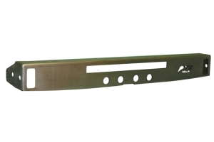 Motobilt Micro Rear Bumper w/ Light Bar Cut Out - Bare Steel  - JK 