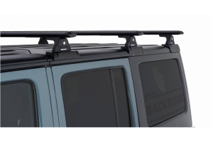 Rhino Rack Vortex RLT600 3-Bar Backbone Roof Rack - Black - JK 4Dr