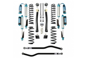 EVO Manufacturing 2.5in Enforcer PLUS Stage 2 Lift Kit w/ King 2.5 Shocks - JL 