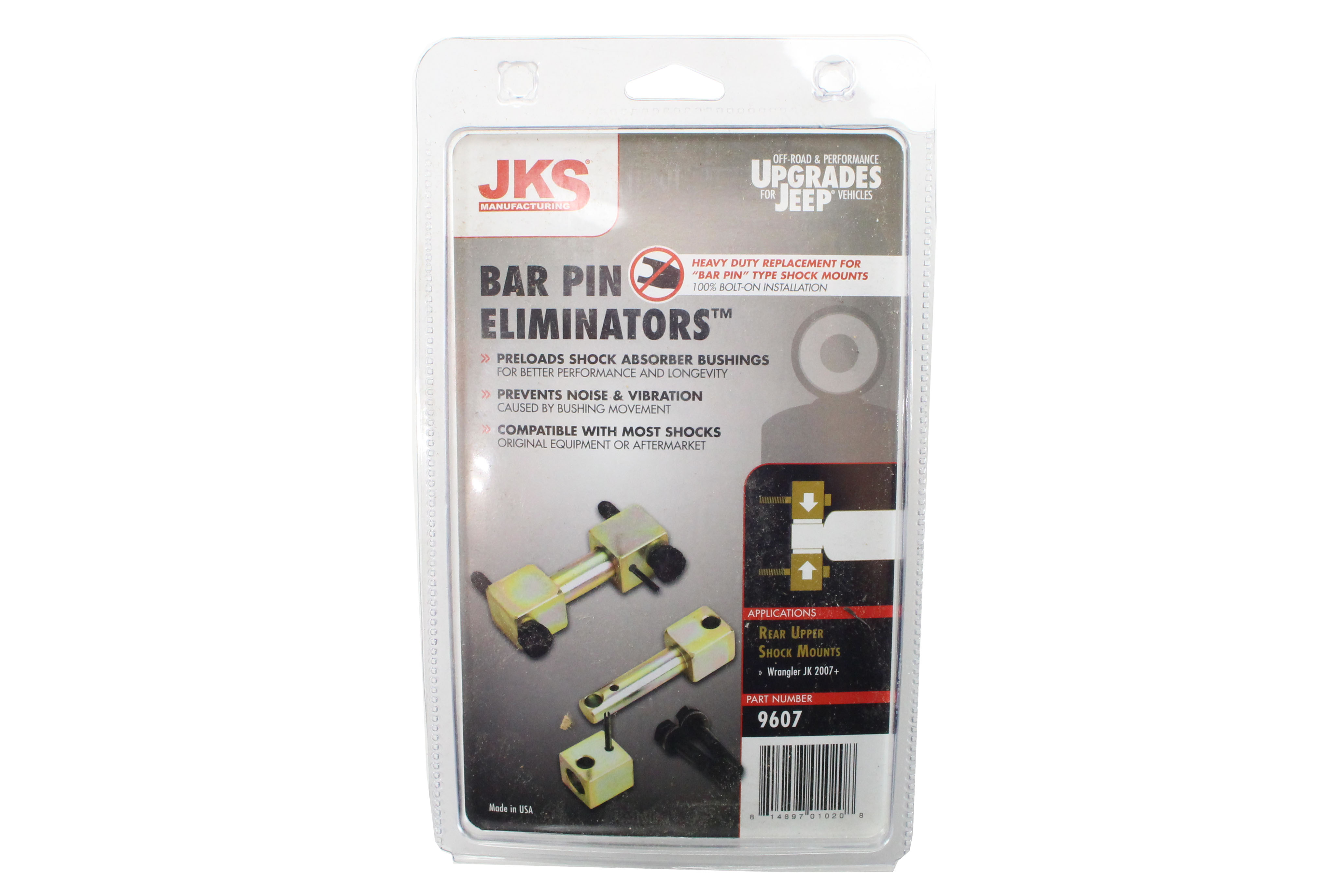 JKS Rear Bar Pin Eliminator - JK