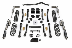 Teraflex 3.5in Alpine CT3 Short Arm Lift Kit - w/Falcon 3.1 Piggyback Shocks - JL 4dr