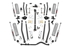 Rough Country 4in Long Arm Suspension Lift Kit w/ N3 Shocks - JL 4Dr