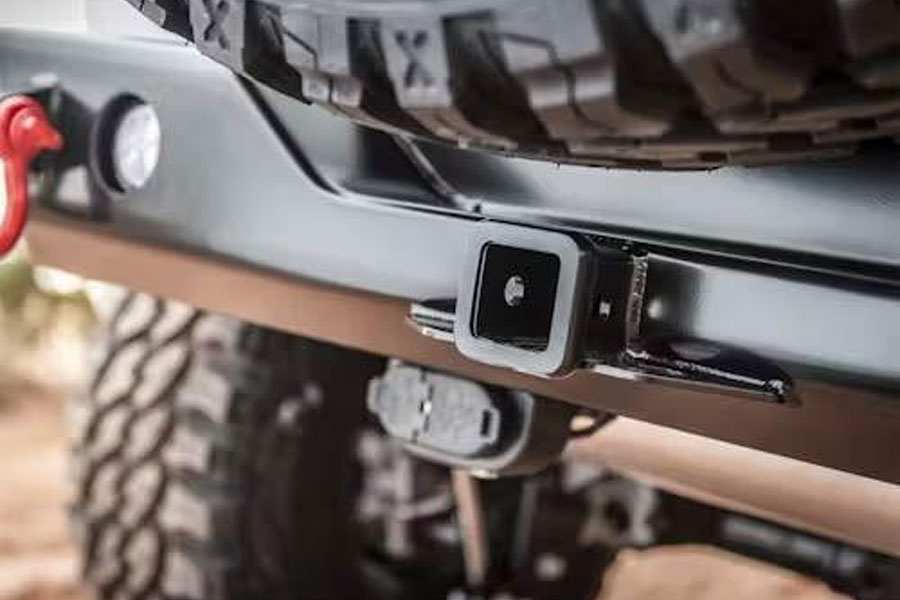 Poison Spyder Crawler Rear Bumper - Black - JL