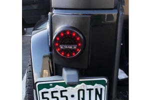 Quake LED Round LED Taillights - JK