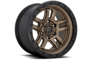 Fuel Offroad Ammo D702 Series Wheel, 17x9 6x5.5 - Matte Bronze w/ Black Bead Ring - Bronco 2021+
