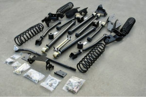 EVO Manufacturing Double D Long Arm Kit 4in - JK