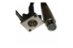 BULLDOG Winch 3ft Plug Extension, 5-Prong, Standard Series 10041x 