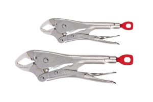 Milwaukee Tool 2 Pc. 7in and 10in Torque Lock Maxbite Locking Pliers Set