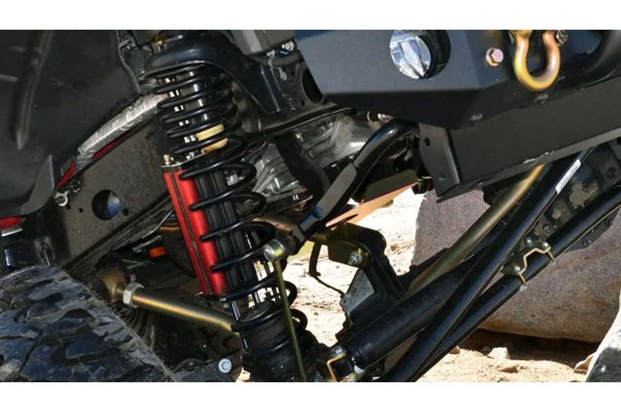 Metal Cloak 2.5-4.5in Front Dual Rate Coil Springs and Upper Pads - JT/JL
