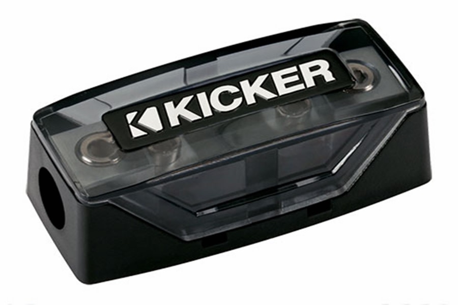 Kicker FHS AFS Fuse Holder, 1/0-8AWG in/out, Single Fuse 