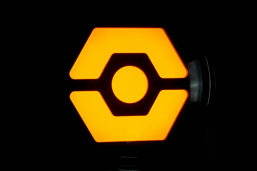 RECON Amber Fender Light Front Headlights OLED - Clear  - JK