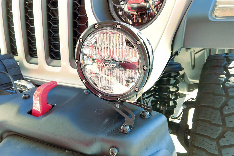 Grimm Offroad Steel Bumper Side Light Mounts - JT/JL