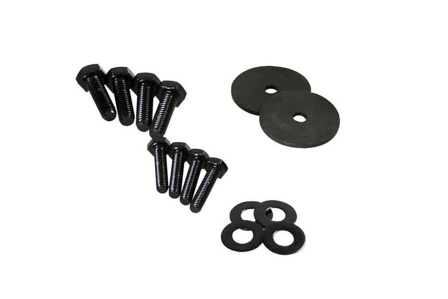 Kentrol Hood Kit w/o Hood Catch - Black Powder Coat - JK