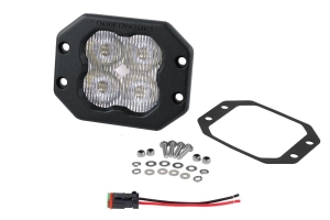 Diode Dynamics SS3 Pro Flush Mount LED Pod, ABL White - SAE Fog
