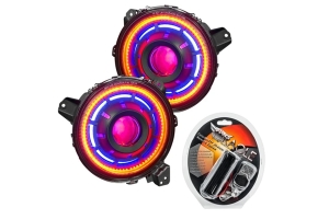 Oracle Oculus ColorSHIFT Bi-LED Projector Headlights - Wireless Controller - JT/JL