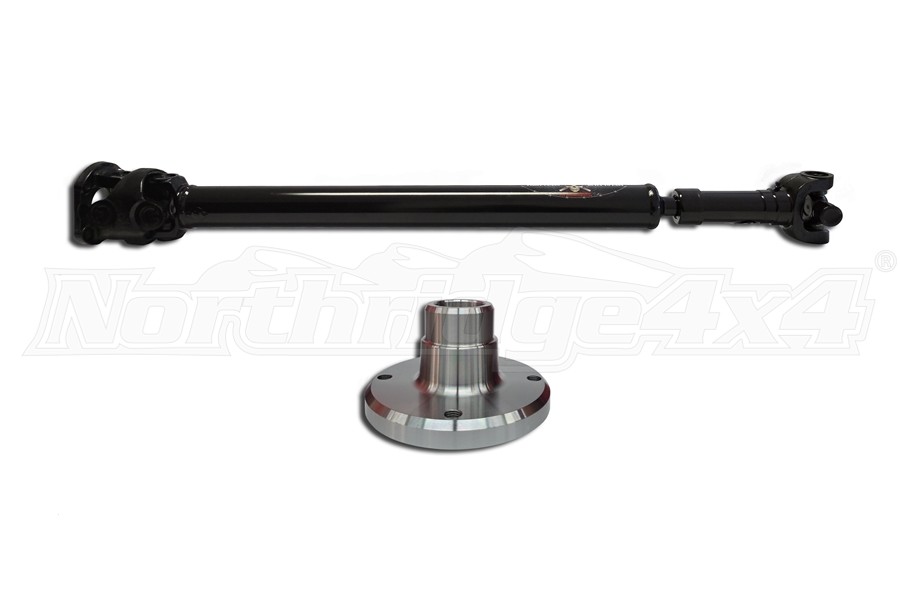 Jeep JK 4dr Adams Driveshaft Extreme Duty Rear Solid 1350 CV