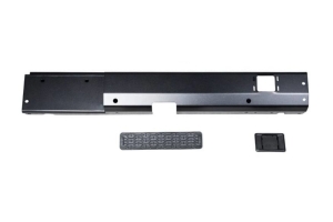 AEV Rear Bumper Center Section w/ Plastic Step Pad and Light Bezel - JL 