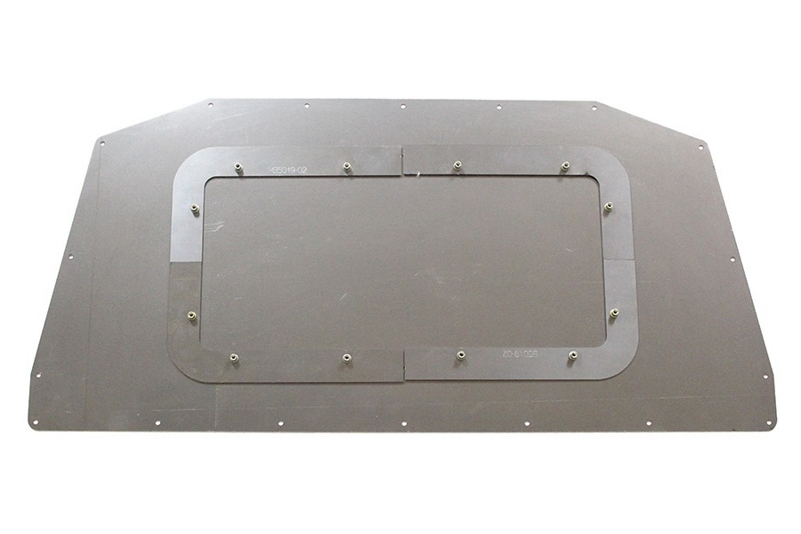 Motobilt Fuel Access Hatch - Bare Steel - JK