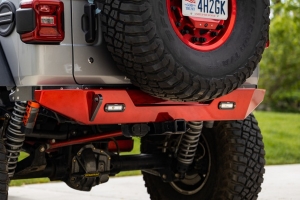 Savvy Designz Krawler Lite Bolt On Rear Bumper - Aluminum - JL