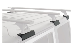 Rhino Rack Backbone 2-Bar Roof Rack Vortex RCL Black - JK 4dr