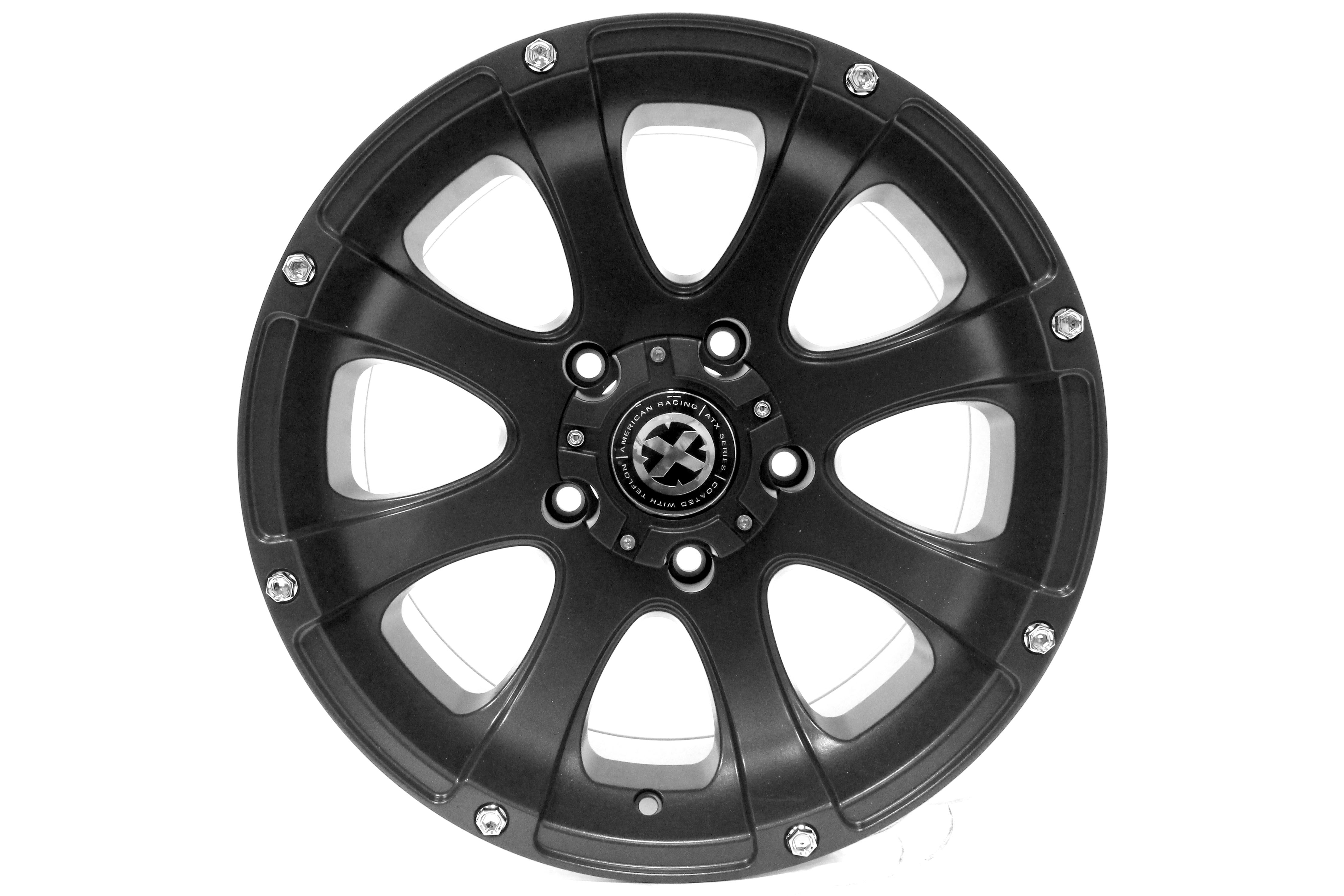 ATX Wheels AX188 Ledge Textured Black 18x9in