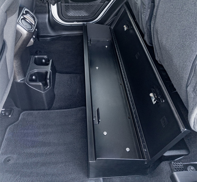 Tuffy Security  Rear Underseat Lockbox - Black - JT 2020-2023