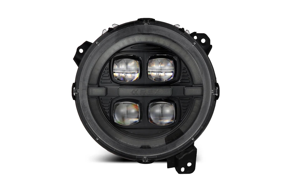 AlphaRex NOVA-Series LED Alpha-Black Projector Headlights  - JT/JL