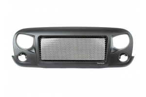 Rugged Ridge Spartan Grill Satin Black - JK