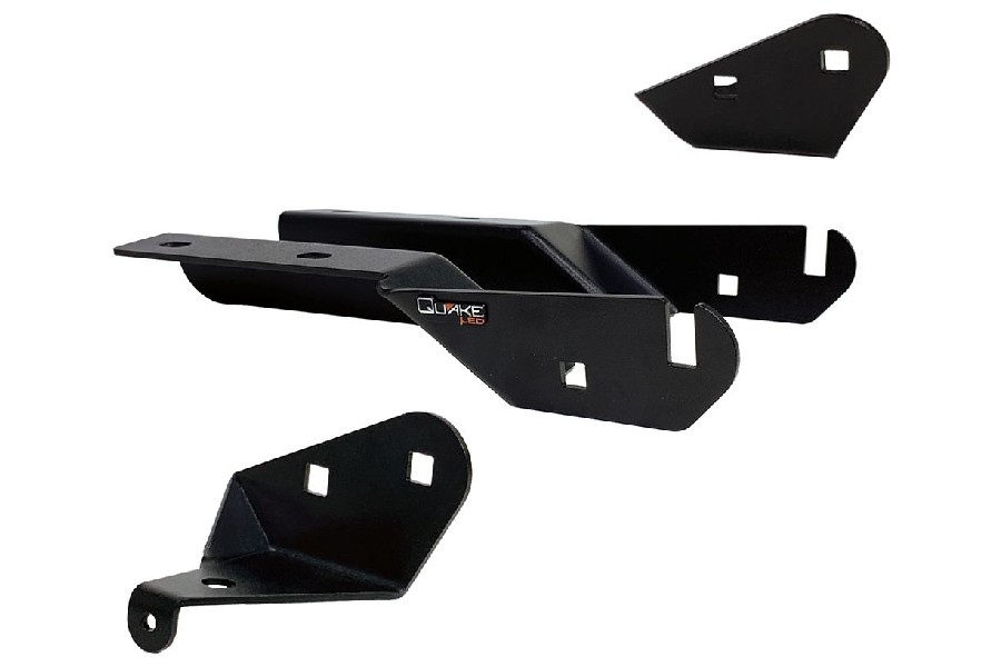 Quake LED 42in Light Bar Roof Rack Mount w/Side Perch Kit - Bronco 2021+
