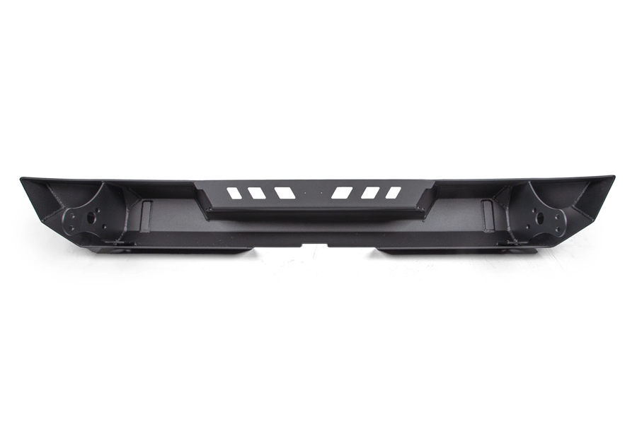 Crawltek Pyro Mid-Width Rear Bumper - Black - JK 