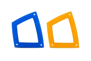 Mishimoto Performance Air Intake Lid Kit, Blue and Yellow - Bronco 2021+