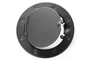 Rugged Ridge Non-Locking Textured Black Gas Cap Door - JK