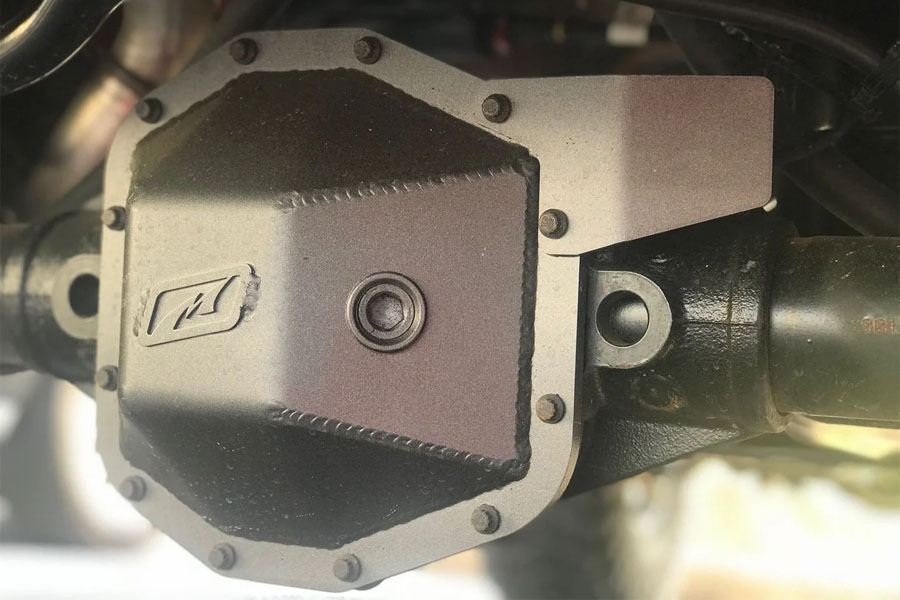 Motobilt E-Locker Guard for Rear Axle  - JL/JT Rubicon